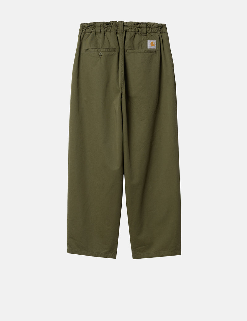 Carhartt-WIP Marv Pant - Dundee Green Stone Washed