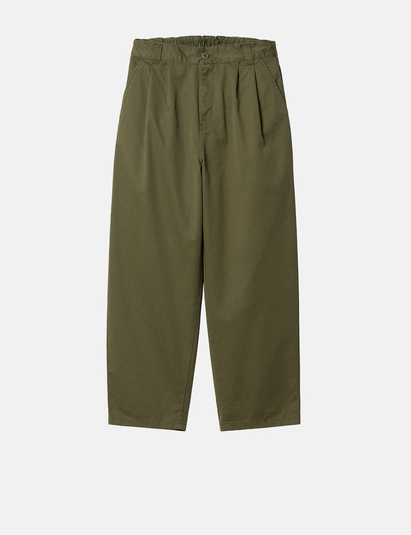 Carhartt-WIP Marv Pant - Dundee Green Stone Washed