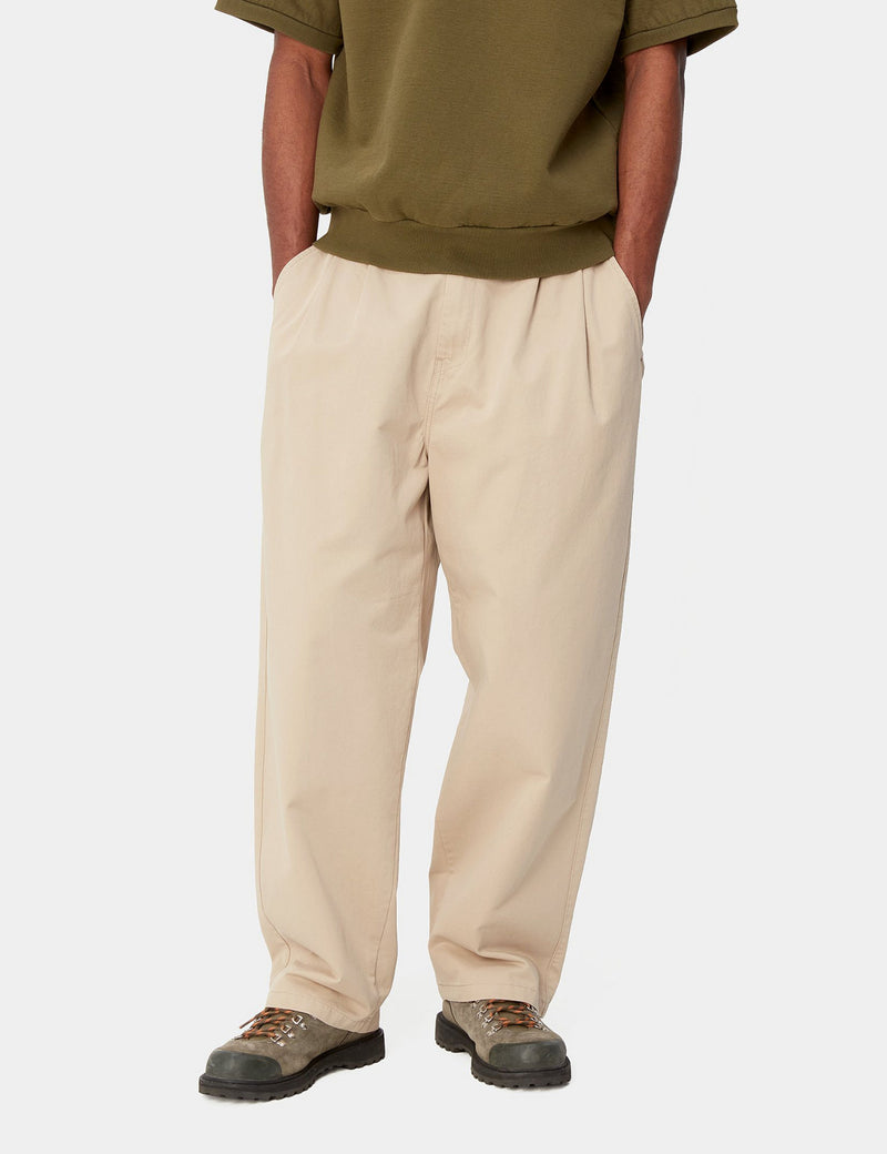 Carhartt-WIP Marv Pant - Wall Khaki Stone Washed