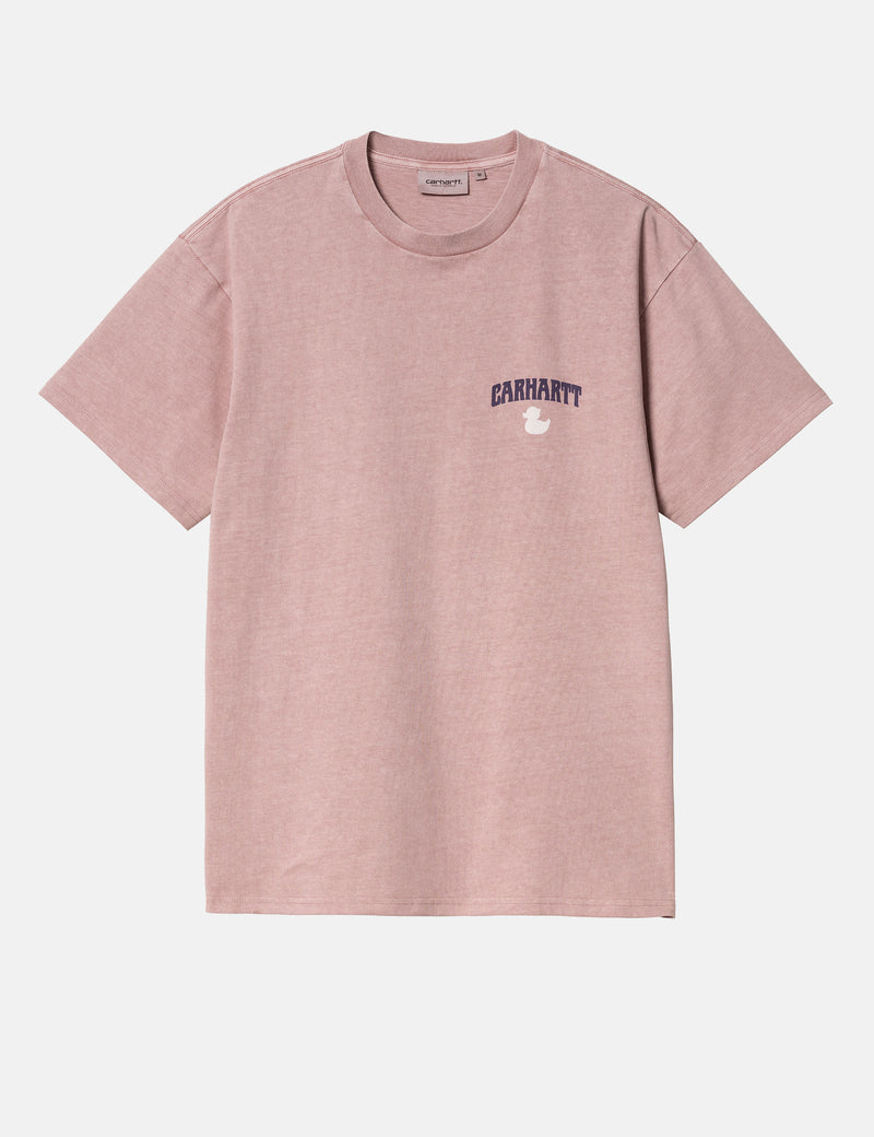 Carhartt-WIP Duckin' T-Shirt (Loose) - Glassy Pink