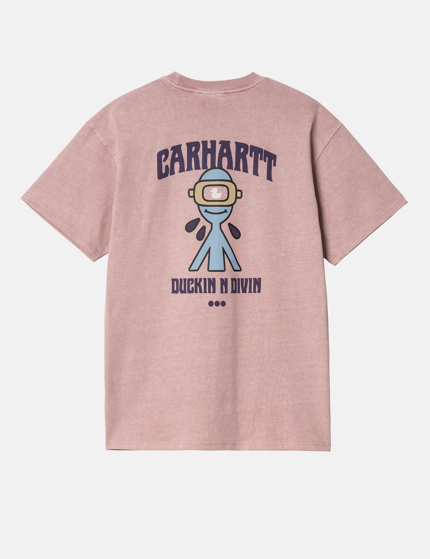 Carhartt-WIP Duckin' T-Shirt (Loose) - Glassy Pink | Urban