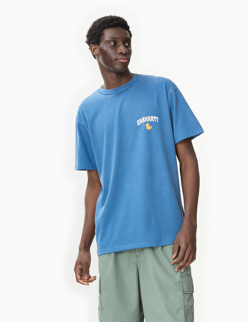 Carhartt-WIP Duckin' T-Shirt (Loose) - Acapulco Blue