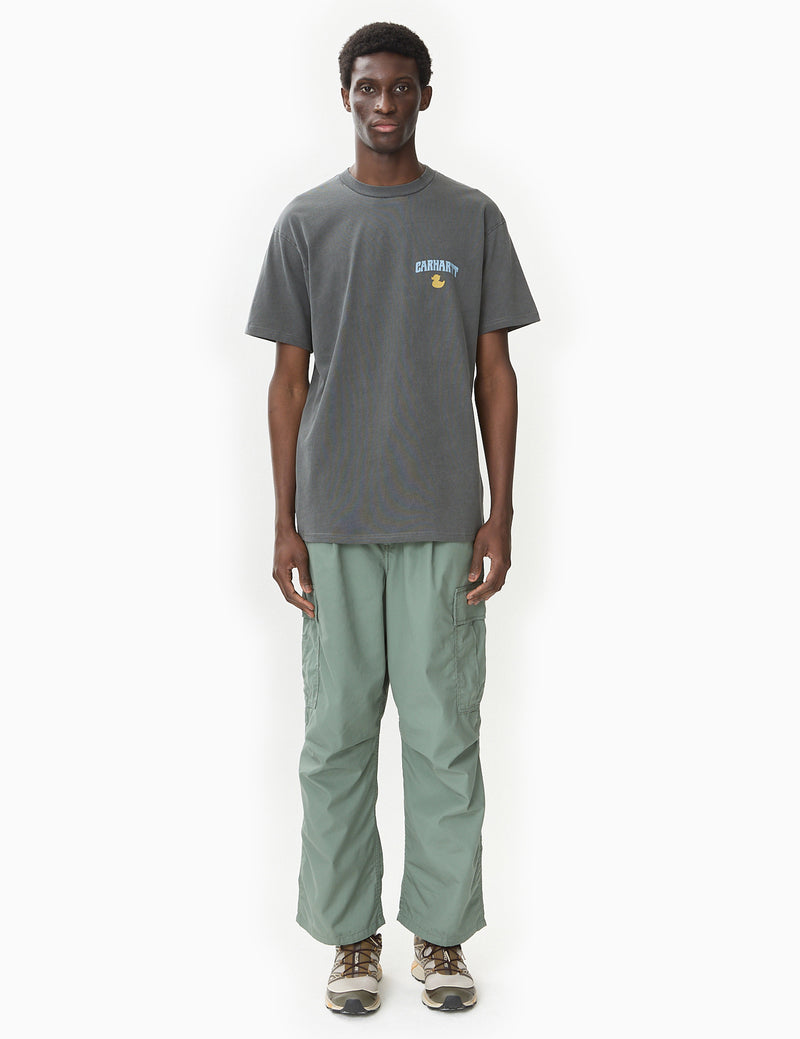 Carhartt-WIP Duckin' T-Shirt (Loose) - Black Garment Dyed