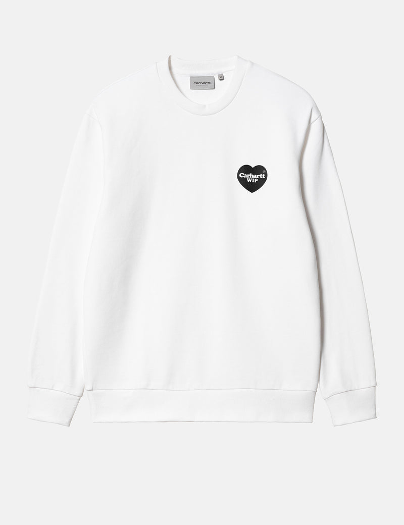 Carhartt-WIP Heart Bandana Sweatshirt (Loose) - White