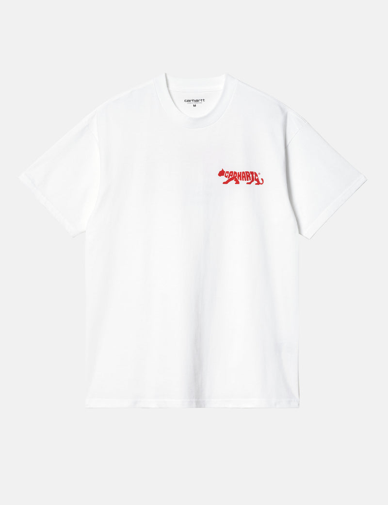 Carhartt-WIP Rocky T-Shirt (Loose) - White