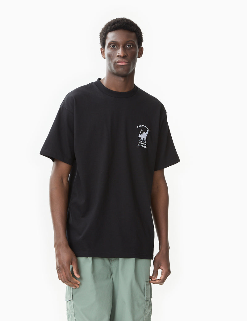 Carhartt-WIP Icons T-Shirt (Loose) - Black/White