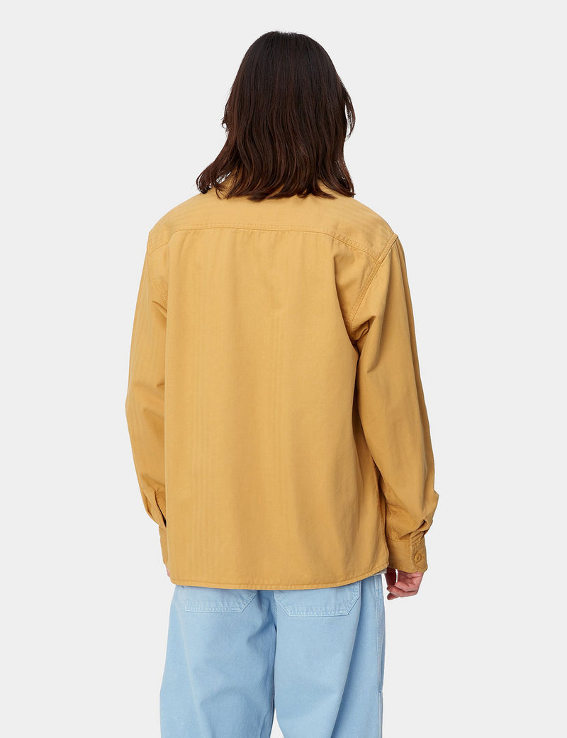 Carhartt-WIP Rainer Over Shirt - Sunray Yellow Garment Dyed