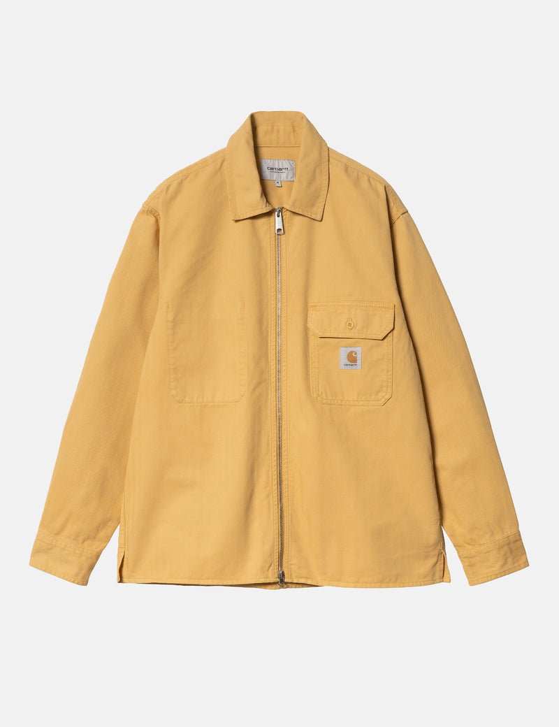 Carhartt-WIP Rainer Over Shirt - Sunray Yellow Garment Dyed