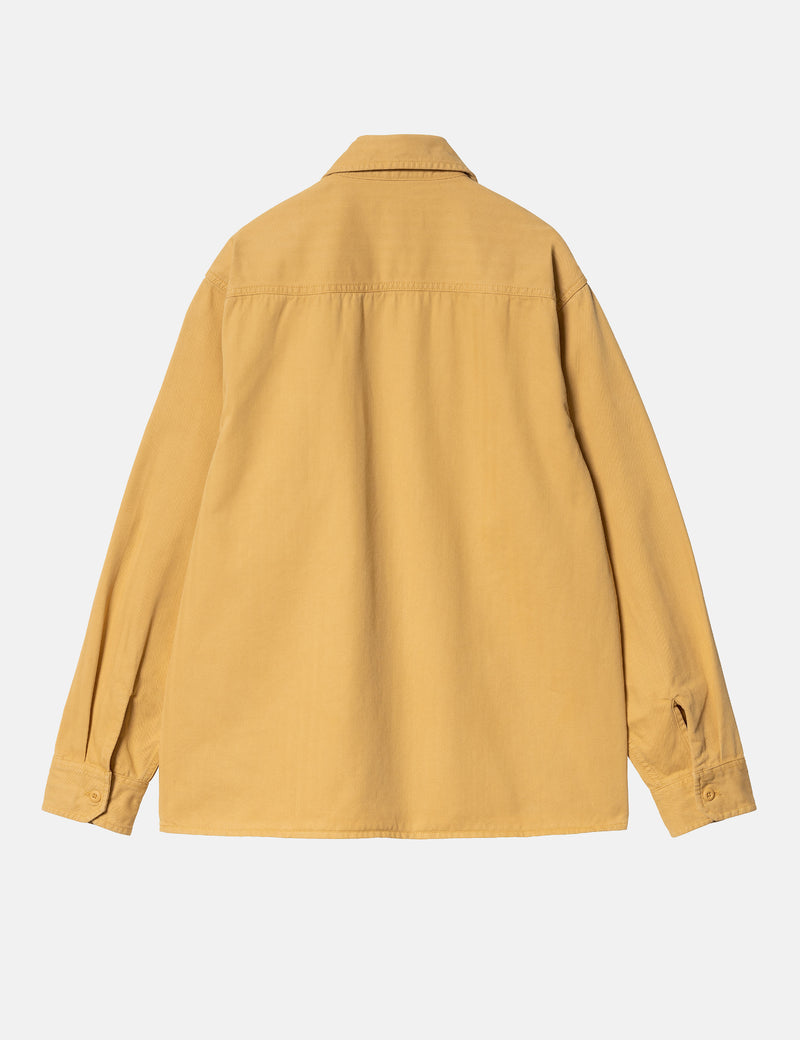 Carhartt-WIP Rainer Over Shirt - Sunray Yellow Garment Dyed