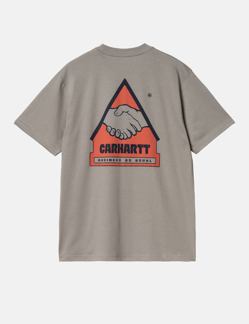 Carhart WIP Trade T-Shirt - Misty Grey