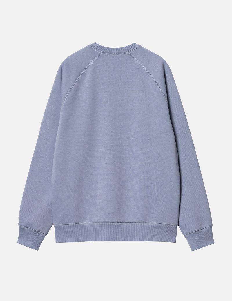 Carhart WIP Chase Sweatshirt - Charm Blue