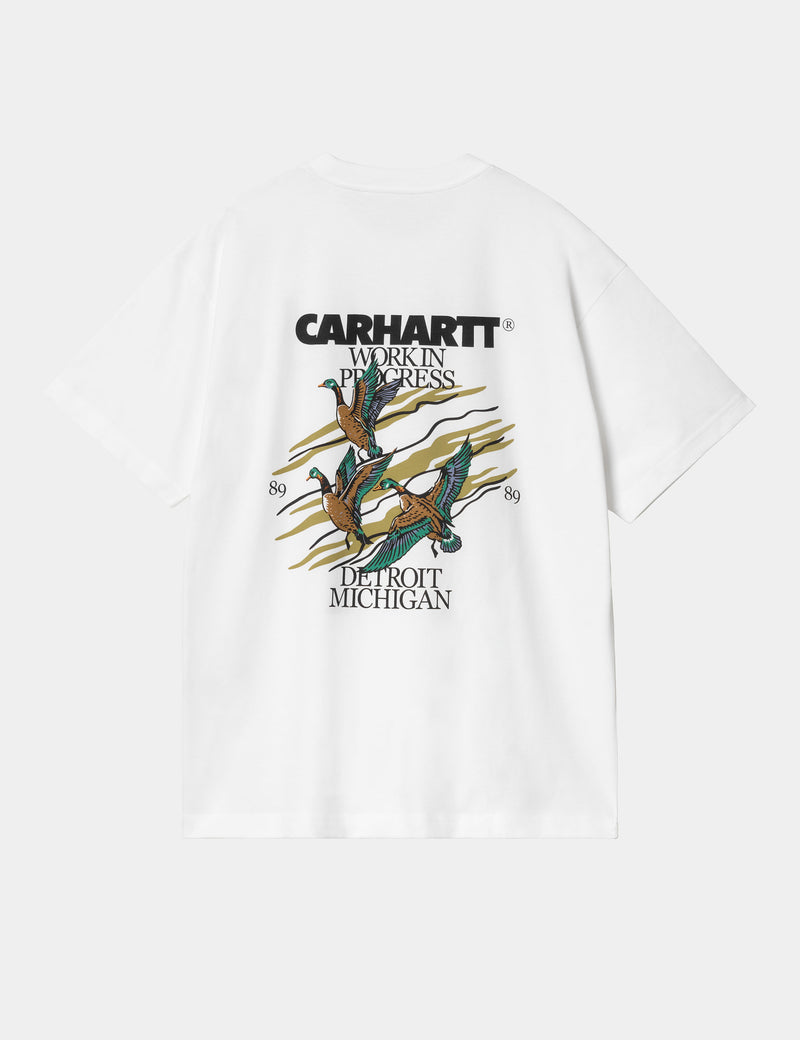 Carhart WIP Ducks T-Shirt - White