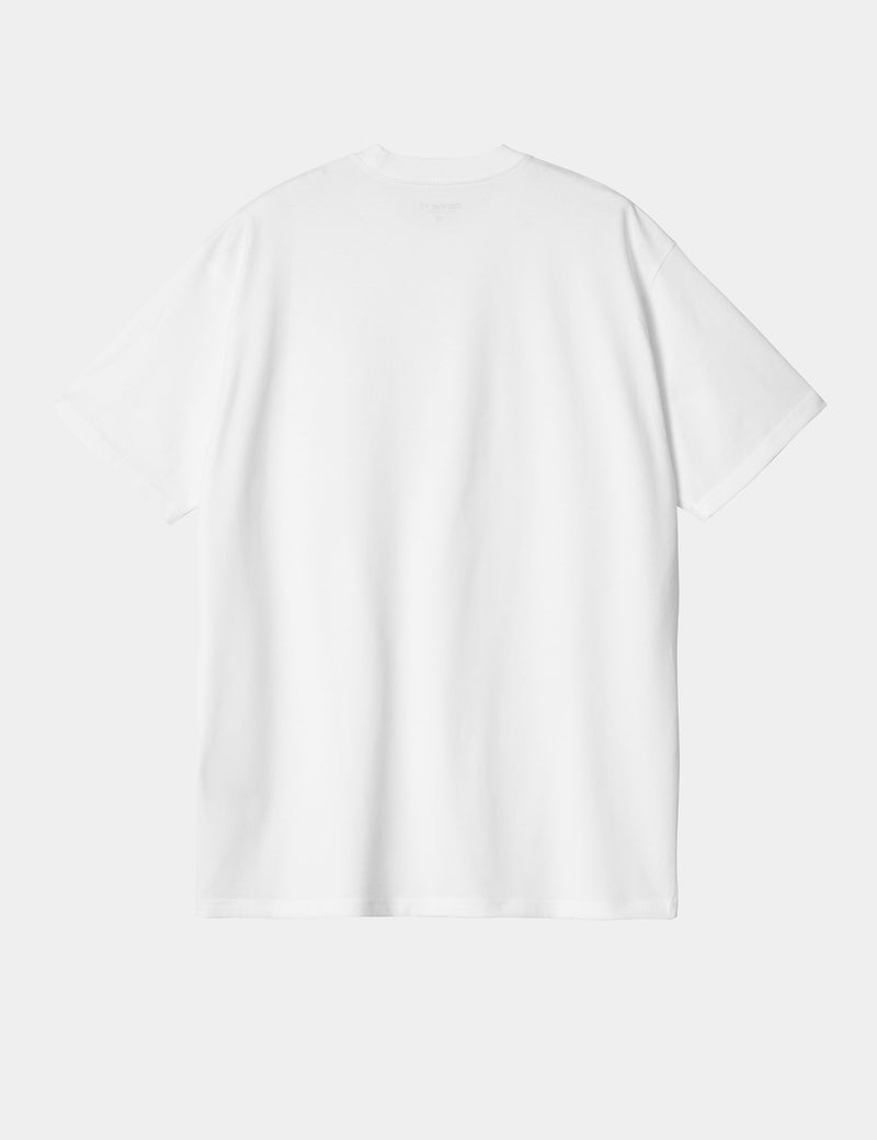 Carhartt WIP Amour Pocket T-Shirt - White