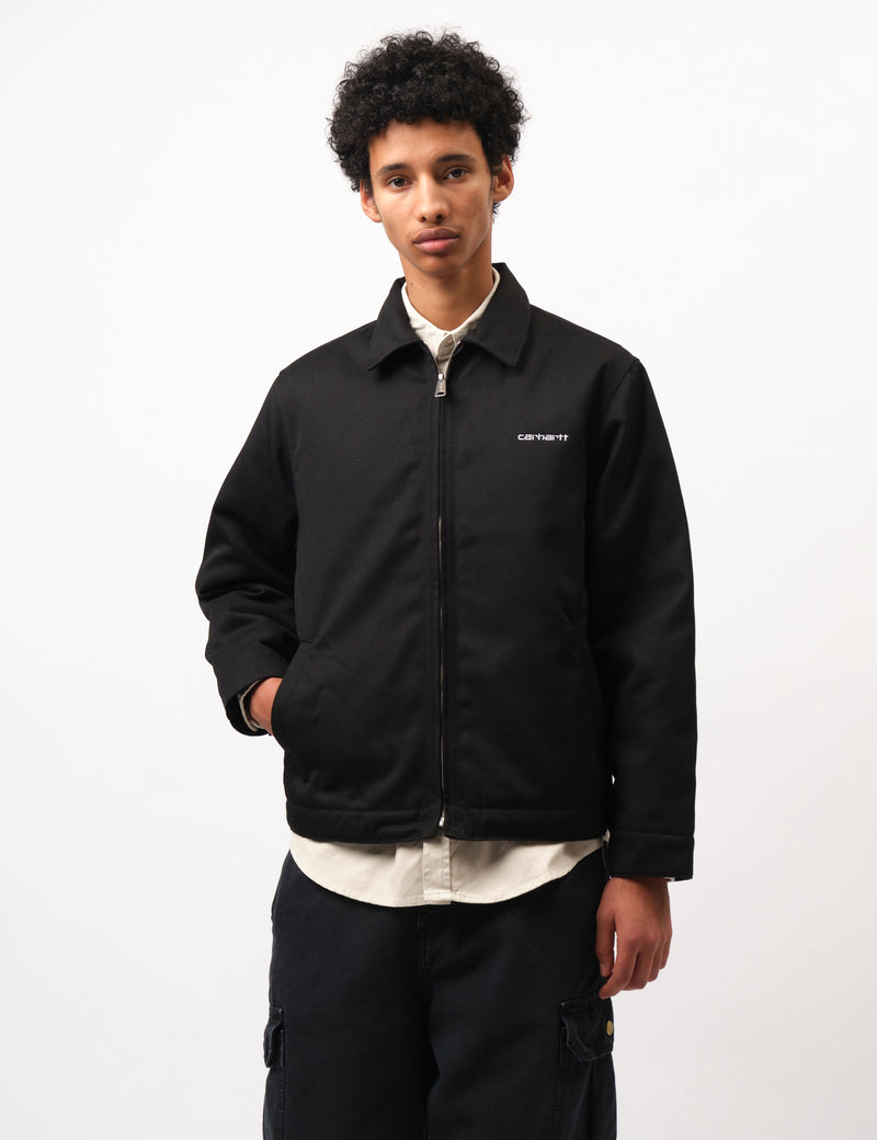 Carhartt WIP Module Script Jacket - Black/White | Urban