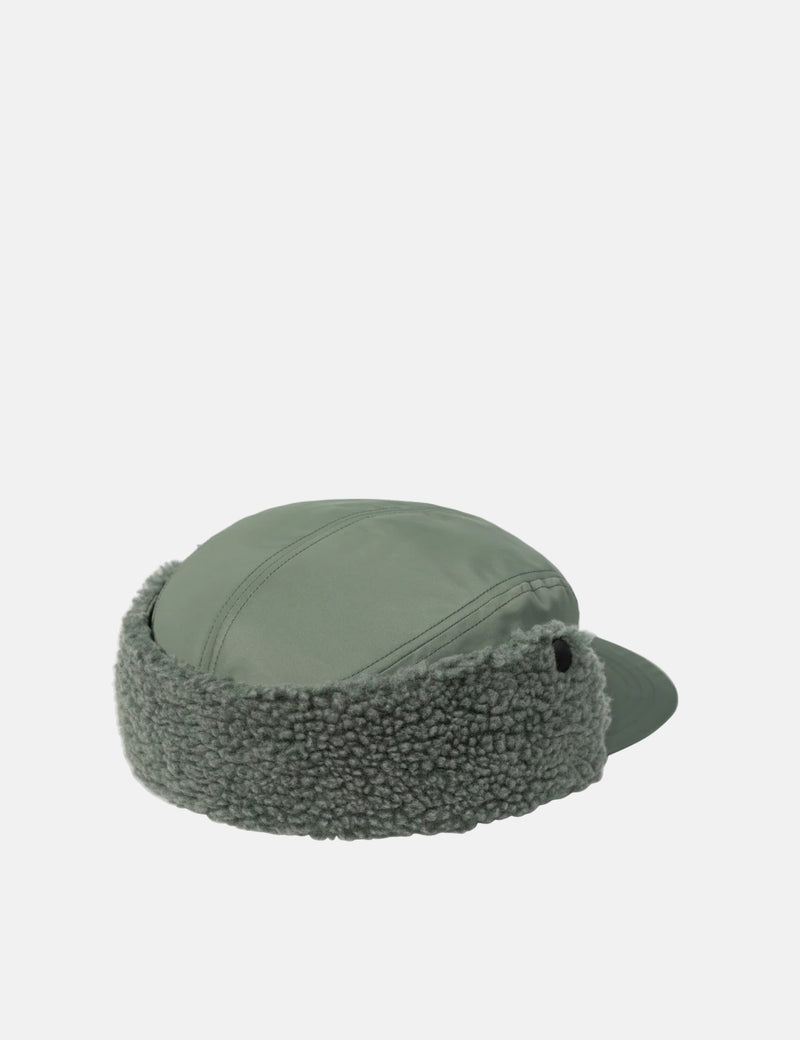 Carhartt WIP Olten Ear Flat Cap - Duck Green