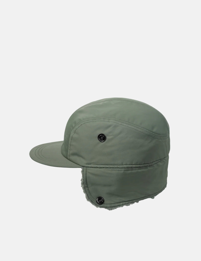Carhartt WIP Olten Ear Flat Cap - Duck Green
