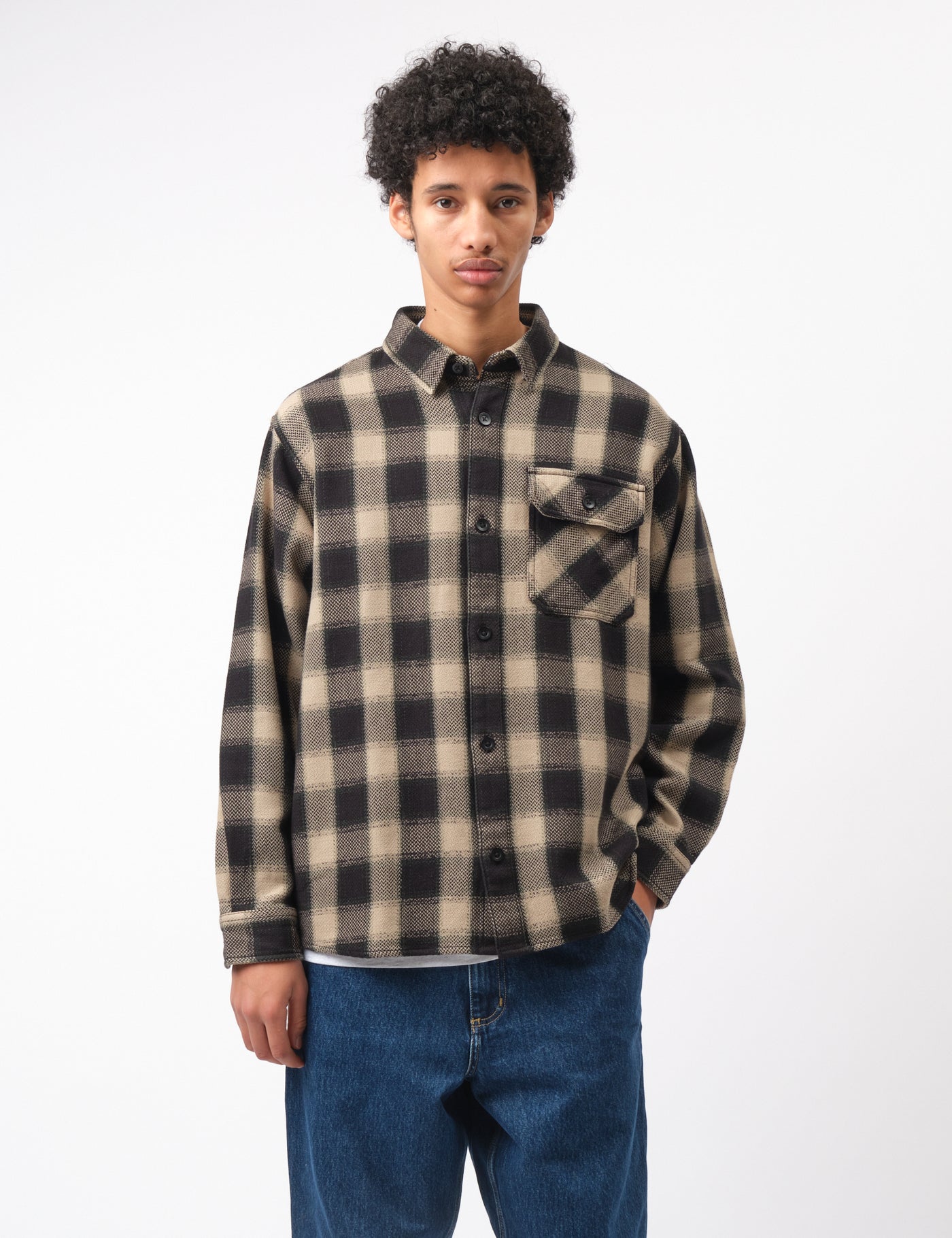 シャツ CARHARTT L/S WITTEN SHIRT SA484 Shirt L/s Witten Shirt Multicolored Carhartt Wip - Men