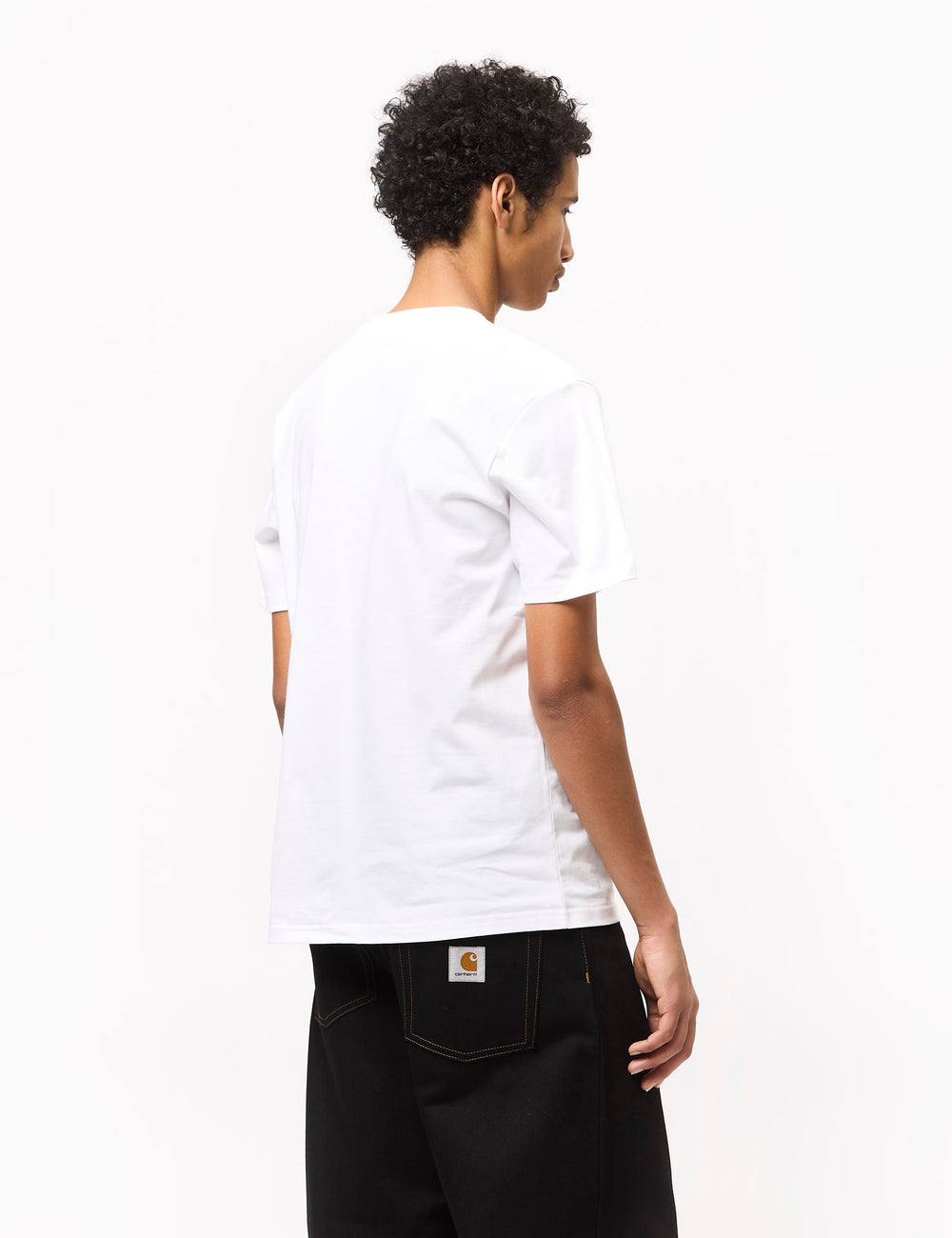 Carhartt WIP Fun Run T-Shirt (Regular) - White/Red | Urban