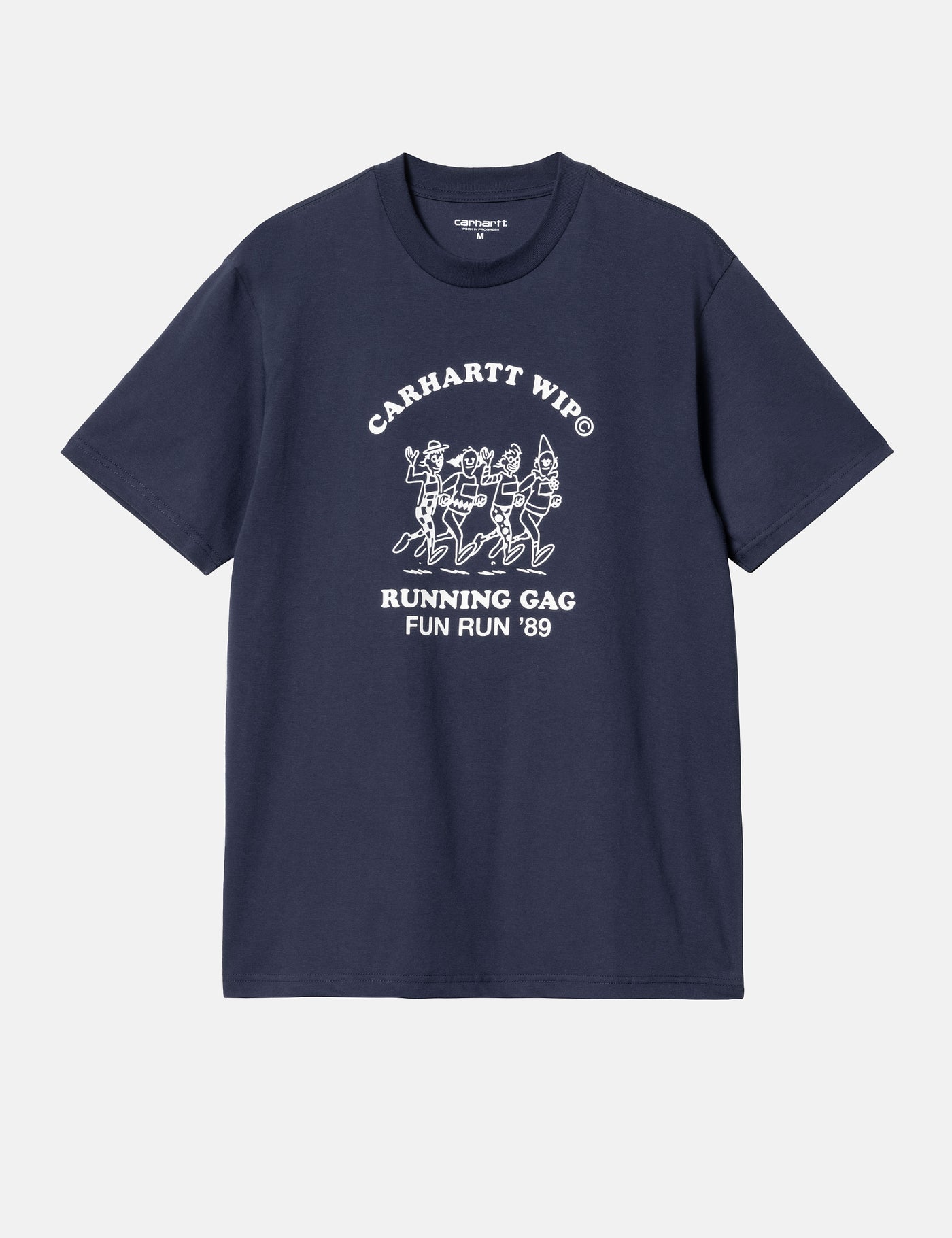 【Carhartt】S/S FUN RUN T-SHIRT ユニセックス R5421 Carhartt WIP Fun Run T-Shirt (Regular) - Air Force Blue