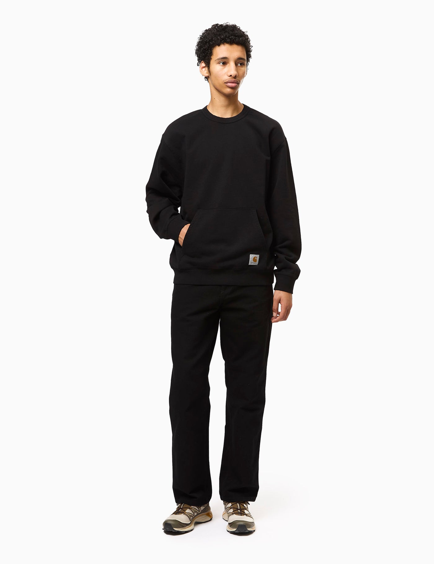 Carhartt WIP Billy Sweatshirt (Balloon Fit) - Black | Urban