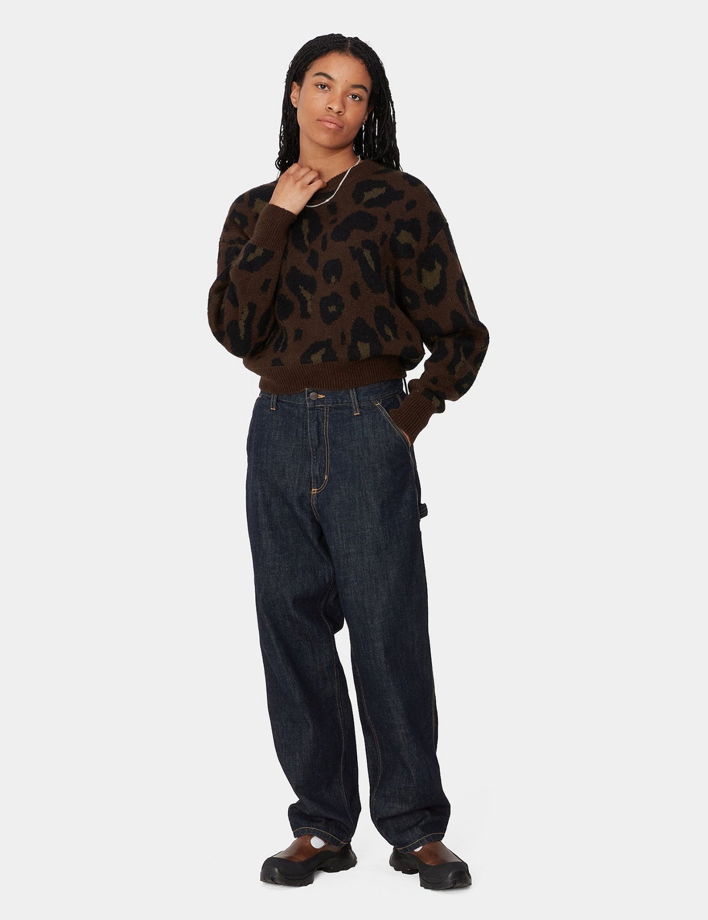 Carhartt WIP Brandon Single Knee Pant Blue Rinsed Urban Excess