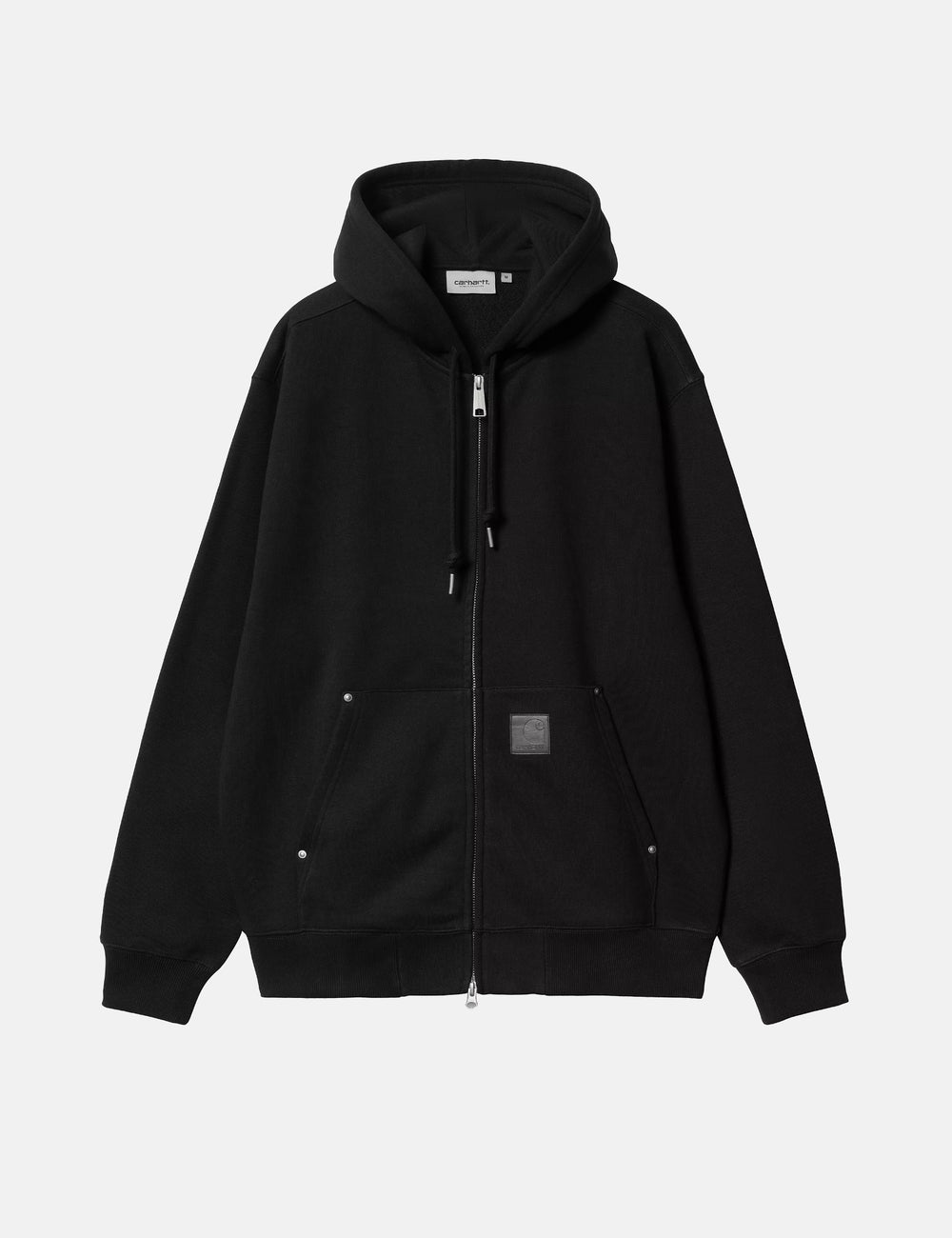 Carhartt WIP Hooded Eldon Sweatshirt Jacket Black Urban Excess