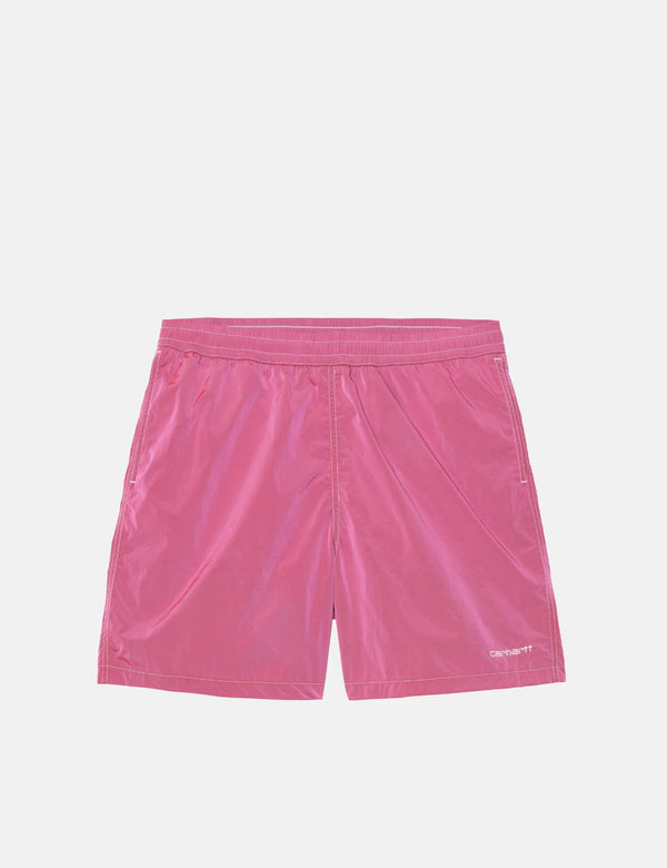 Carhartt WIP Canby Swim Shorts - Disco Pink