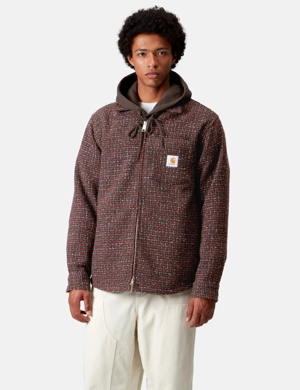 Carhartt WIP Bellamy Over Shirt Jacket - Tobacco Brown | Urban