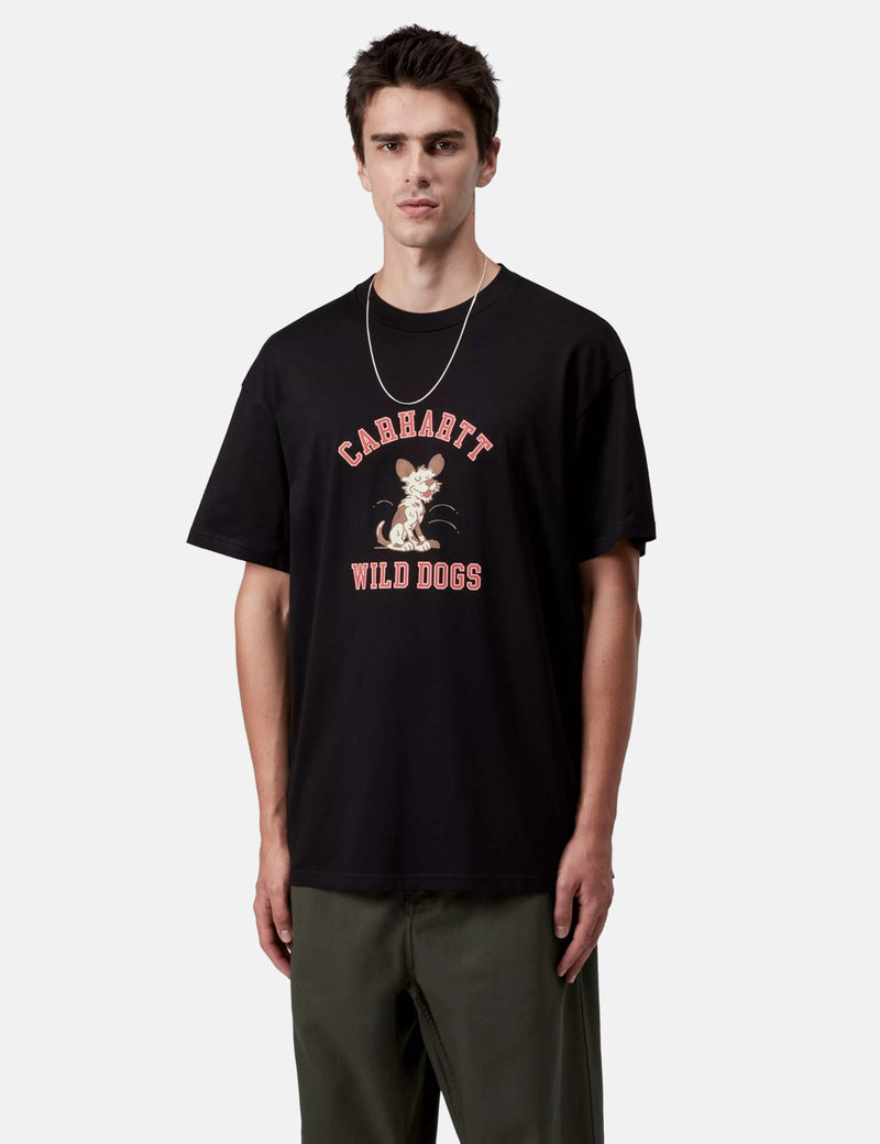 Carhartt WIP Wild Dog T-Shirt - Black