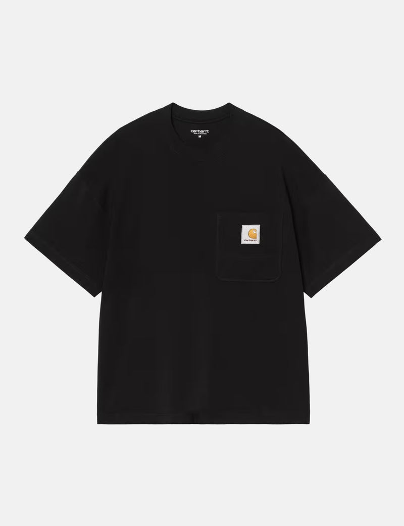 Carhartt WIP Work Pocket T-Shirt - Black