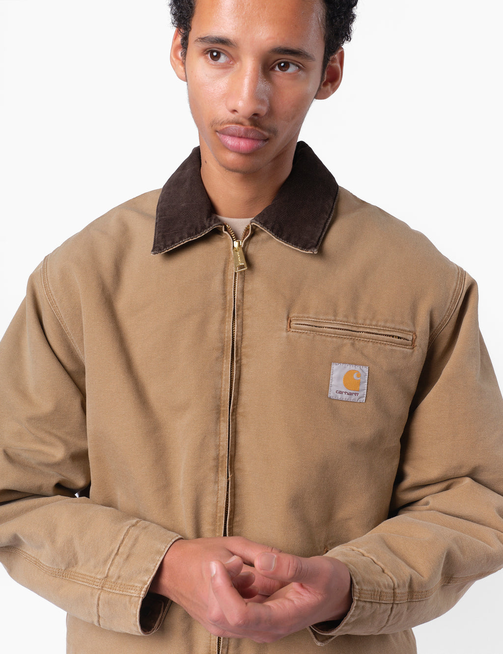 Carhartt WIP OG Detroit Jacket - Hamilton/Tobacco Stone | Urban