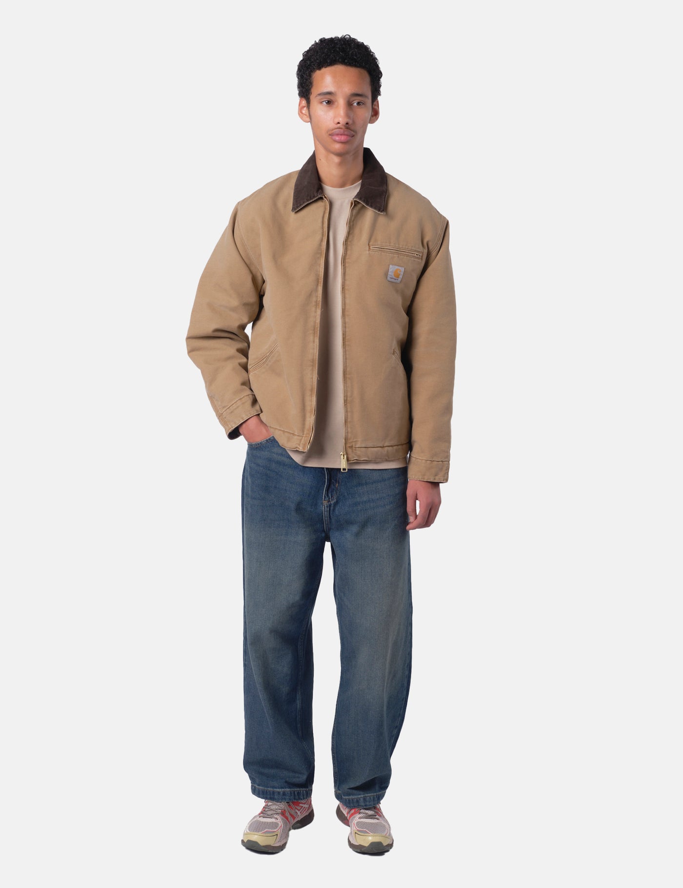 Carhartt WIP OG Detroit Jacket - Hamilton/Tobacco Stone | Urban