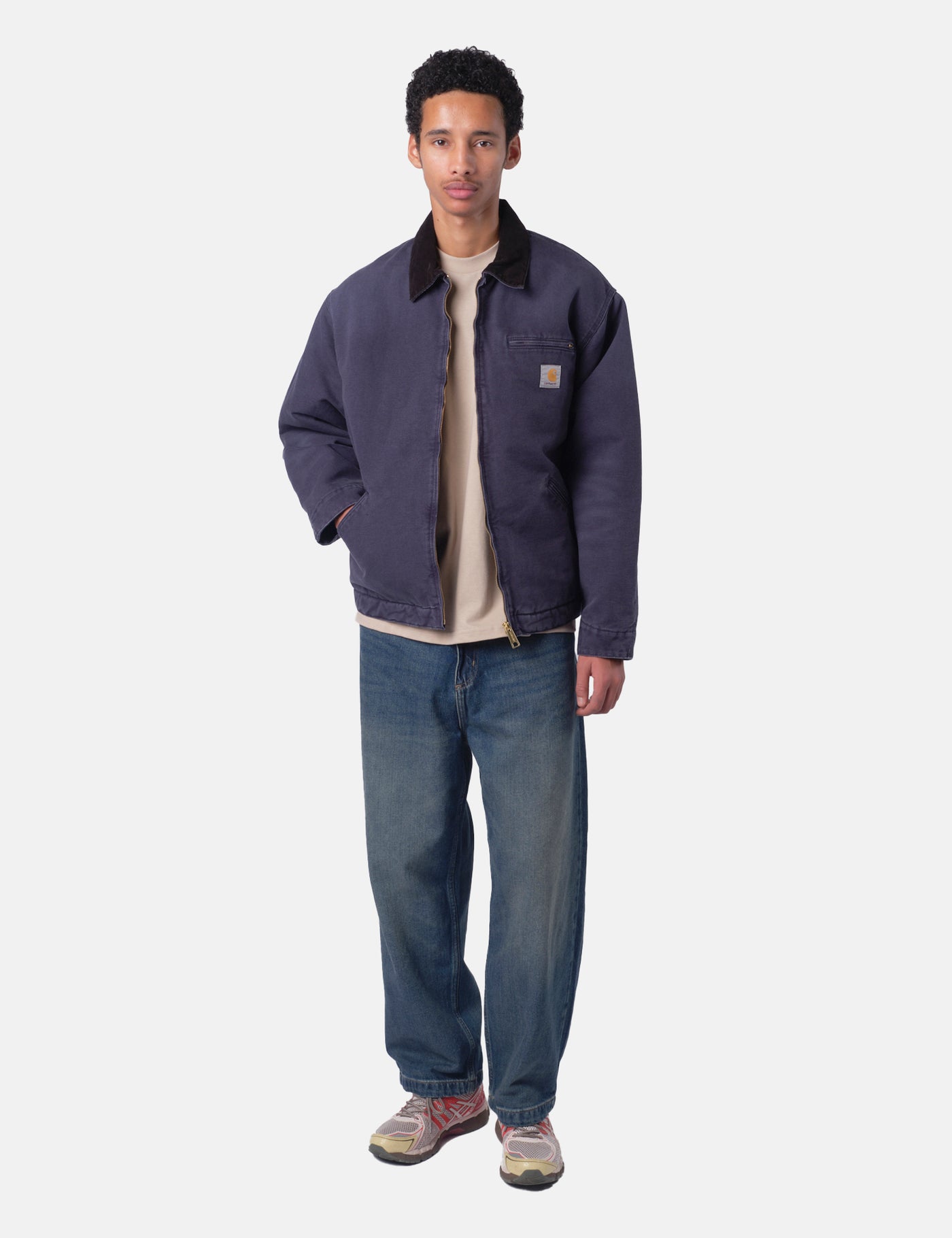 Carhartt WIP OG Detroit Jacket - Dark Navy/Black Stone | Urban