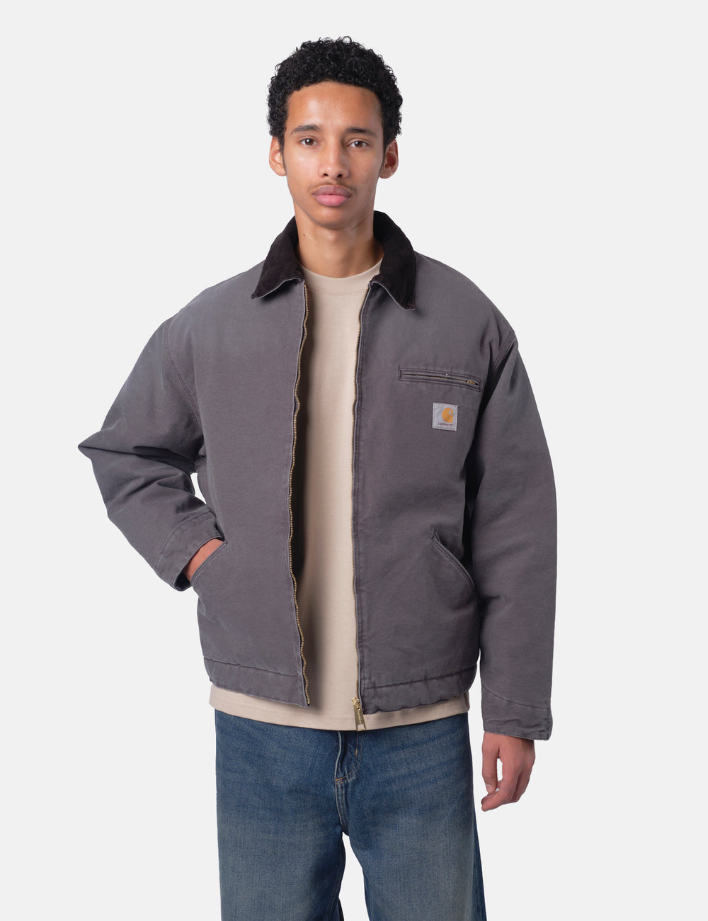 Carhartt グレー コットンジャケット Carhartt グレー ジャケット