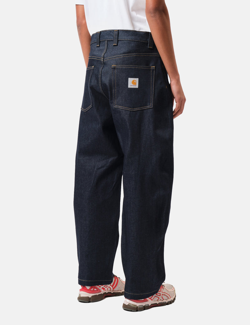 Carhartt WIP Brandon Pant - Blue Rigid