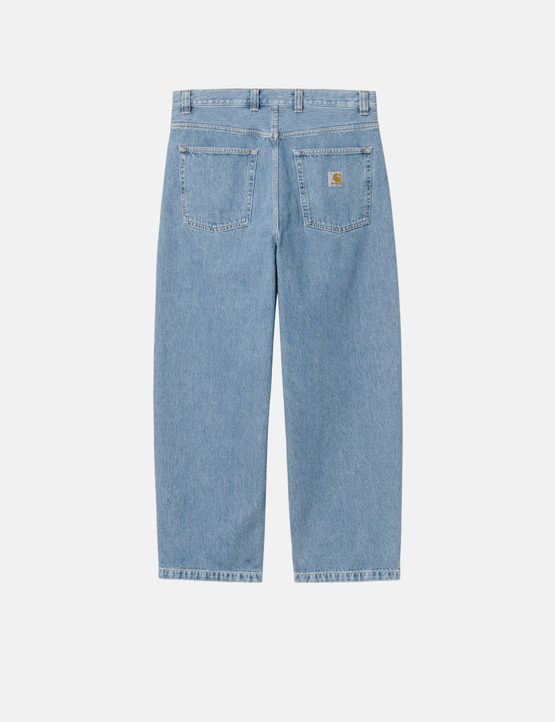 Carhartt WIP Brandon Pant - Blue Stone Bleached