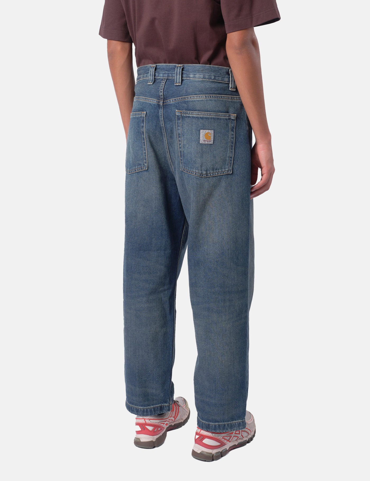 Carhartt WIP Brandon Pant - Blue Worn Used Wash | Urban Excess 