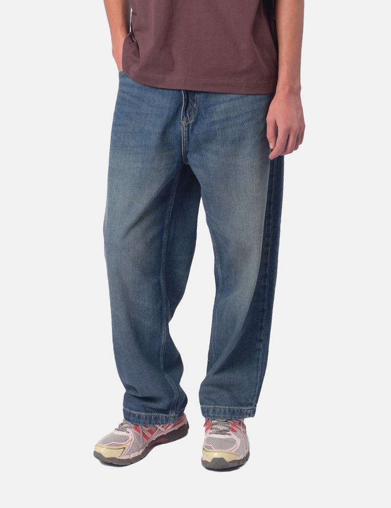 Carhartt WIP Brandon Pant - Blue Worn Used Wash