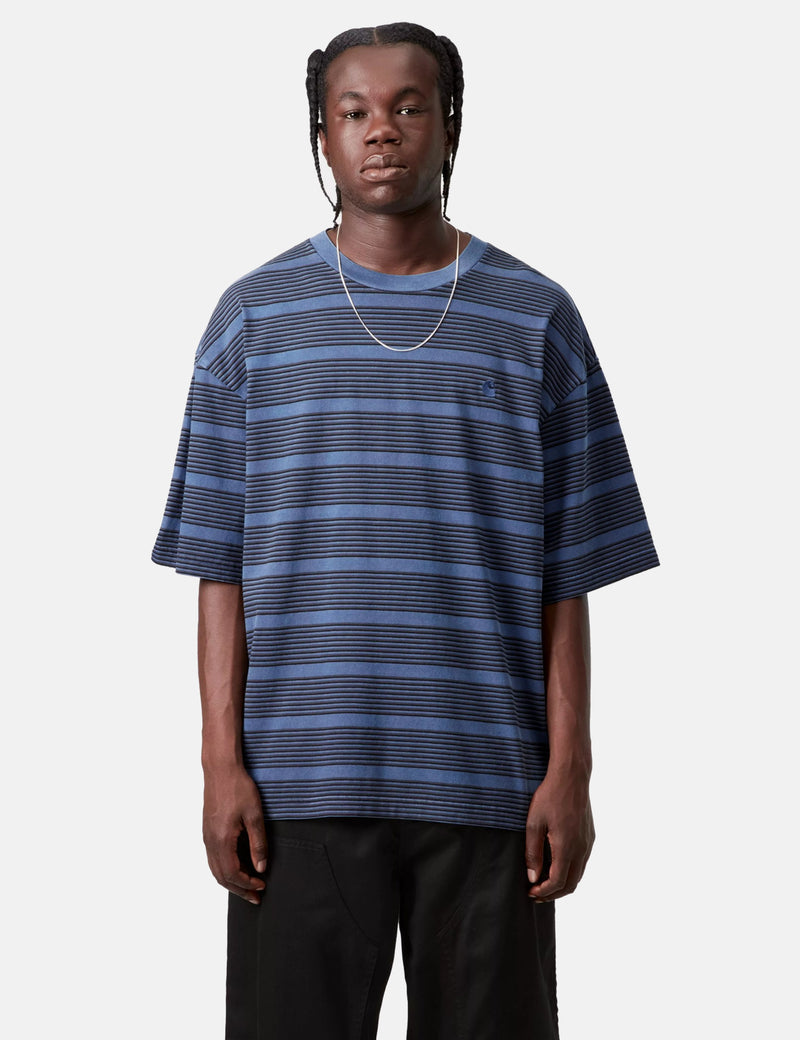 Carhartt WIP Hanson T-Shirt - Jupiter Blue