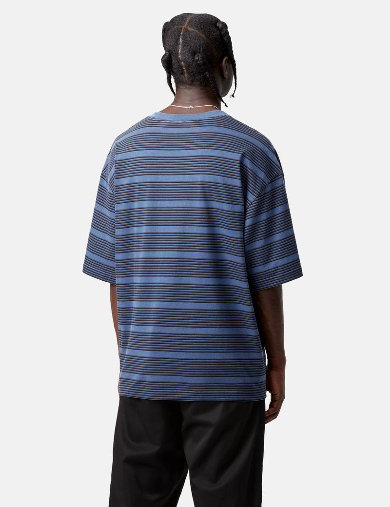 Carhartt WIP Hanson T-Shirt - Jupiter Blue