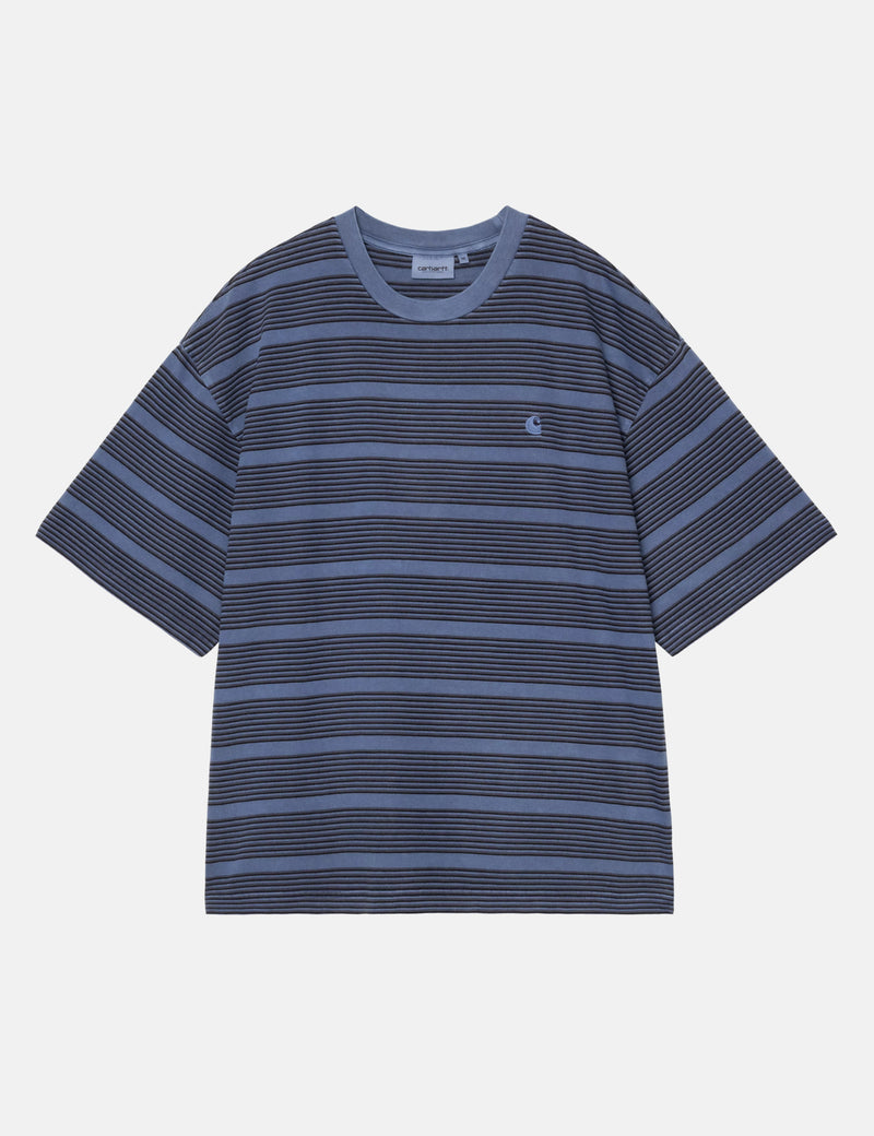 Carhartt WIP Hanson T-Shirt - Jupiter Blue