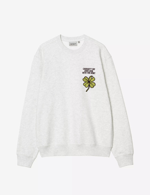 Carhartt WIP Clover Sweatshirt - Ash Heather