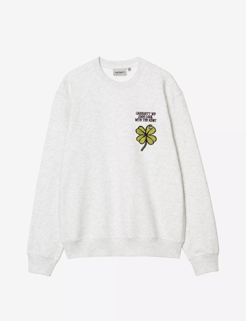 Carhartt WIP Clover Sweatshirt - Ash Heather