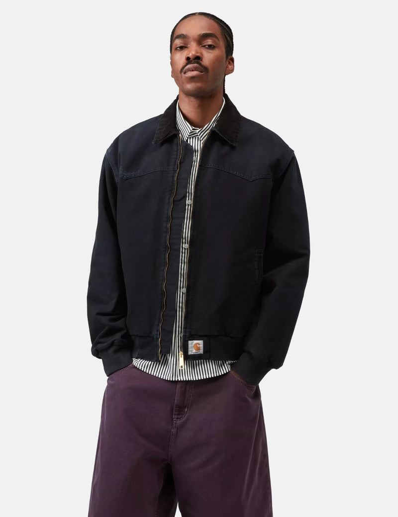 Carhartt WIP OG Santa Fe Jacket - Black/Black | Urban Excess