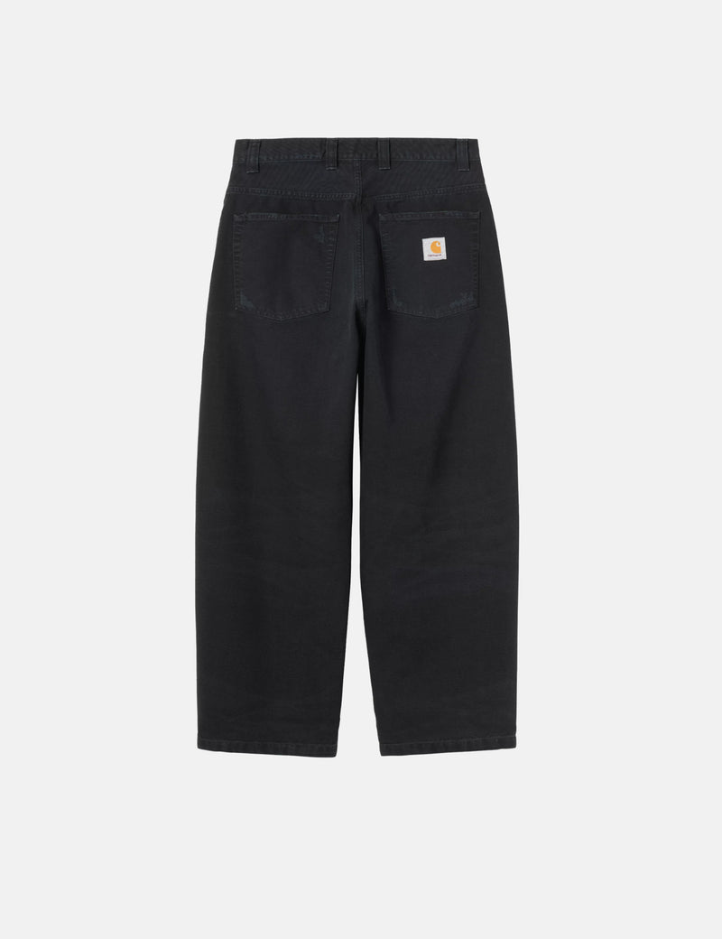 Carhartt WIP Brandon Pant - Black Grind Wash