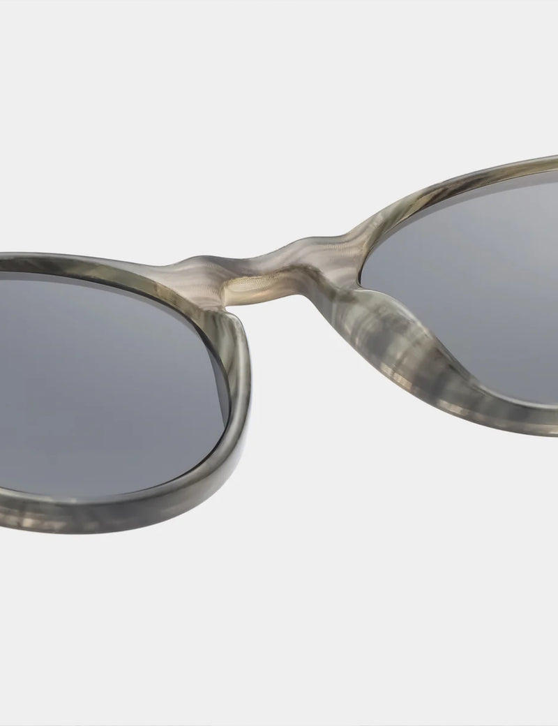 A.Kjaerbede Marvin Sunglasses - Striped Horn