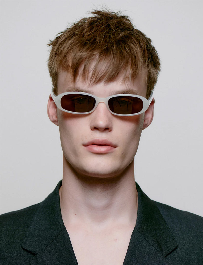 A. Kjaerbede Macy Sunglasses - Cream Bone