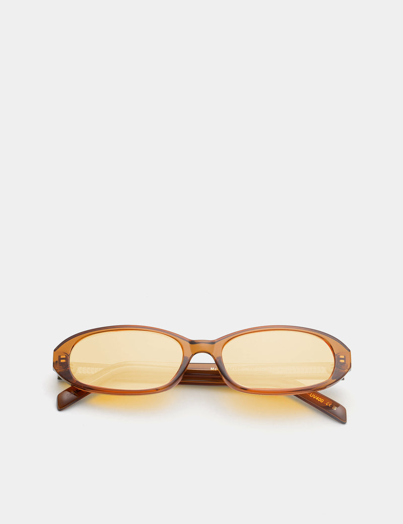 A. Kjaerbede Macy Sunglasses - Smoke Brown Transparent
