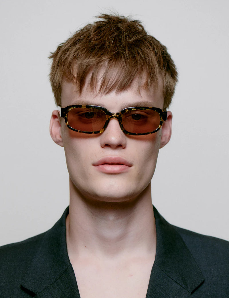 A.Kjaerbede Will Sunglasses - Black/Yellow Tortoise