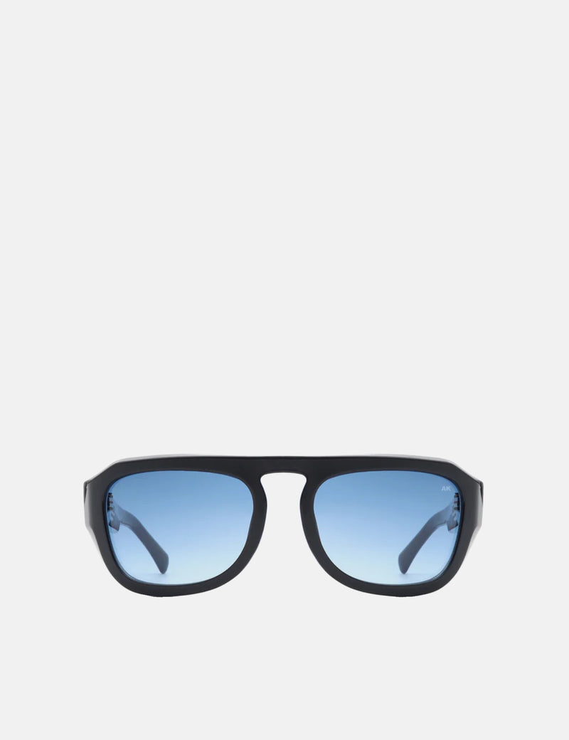 A.Kjaerbede Max Sunglasses - Black/Blue